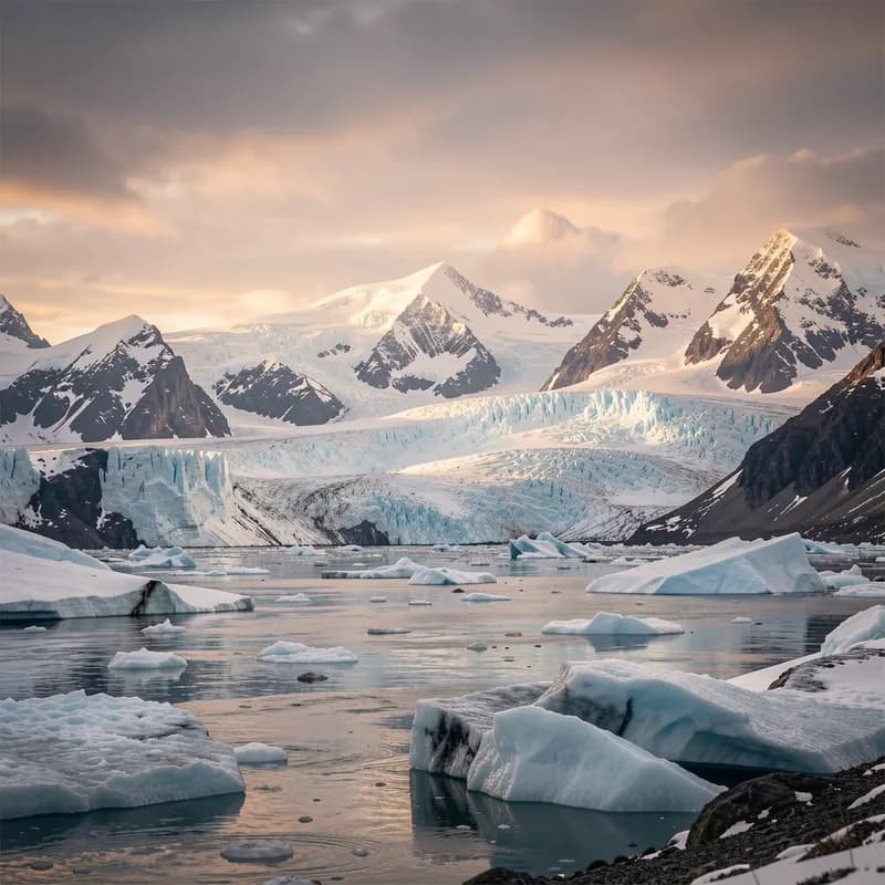 Glacier Dawn