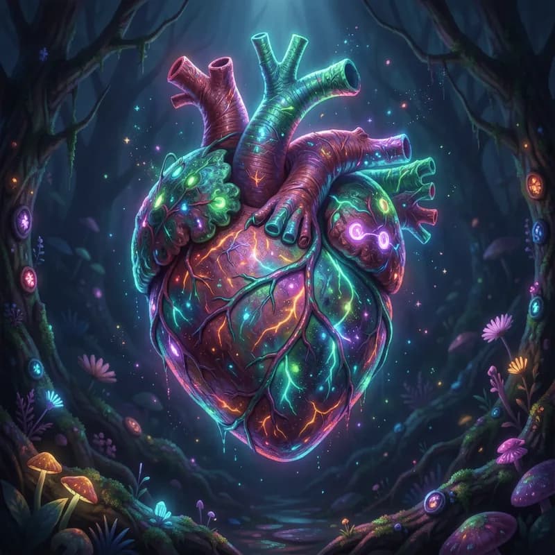 Bioluminescent Heart