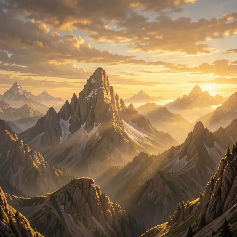 Golden Horizon Peak