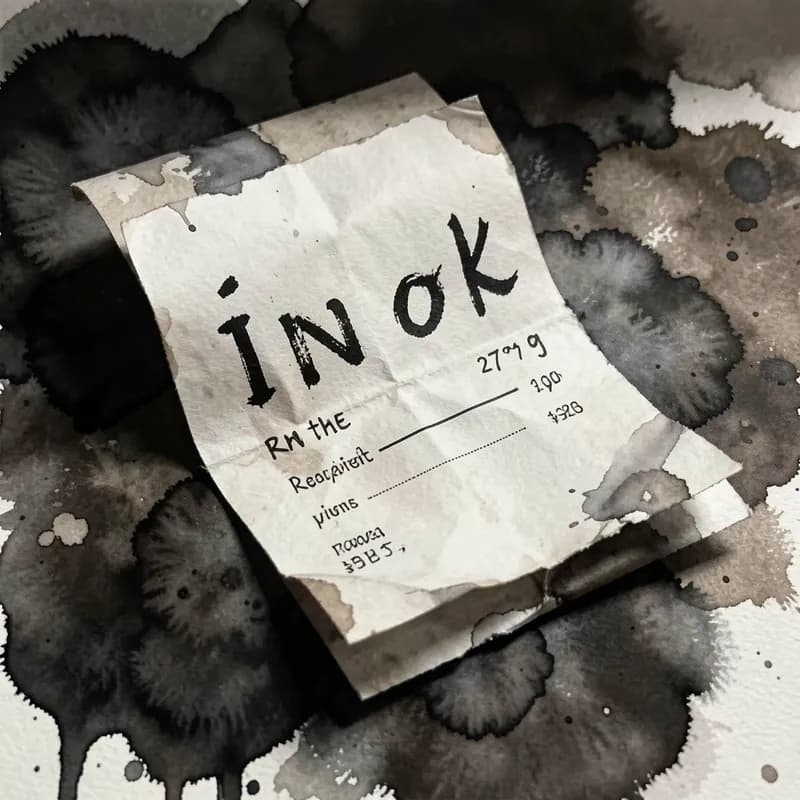 Ink on the Receipt