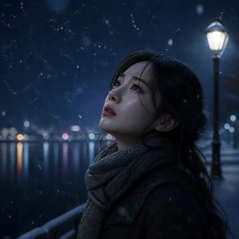 겨울밤의 눈물