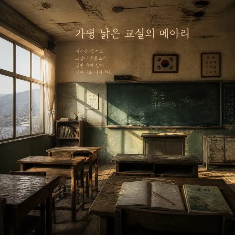 가평, 낡은 교실의 메아리