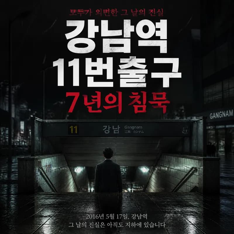 강남역 11번 출구, 7년의 침묵