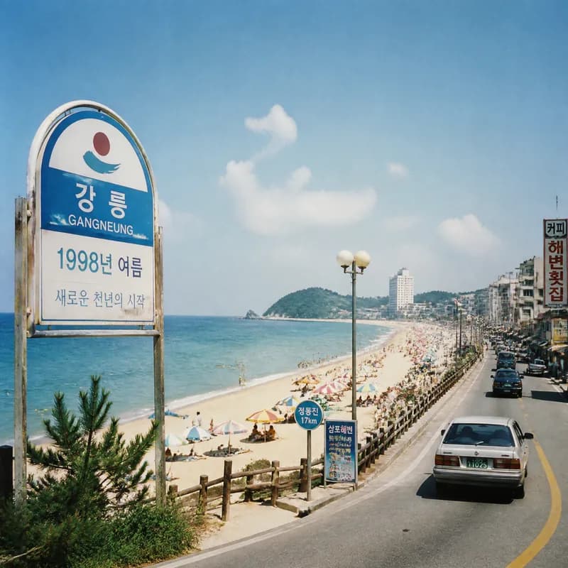 강릉, 1998년 여름