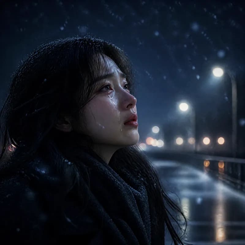 겨울밤의 눈물