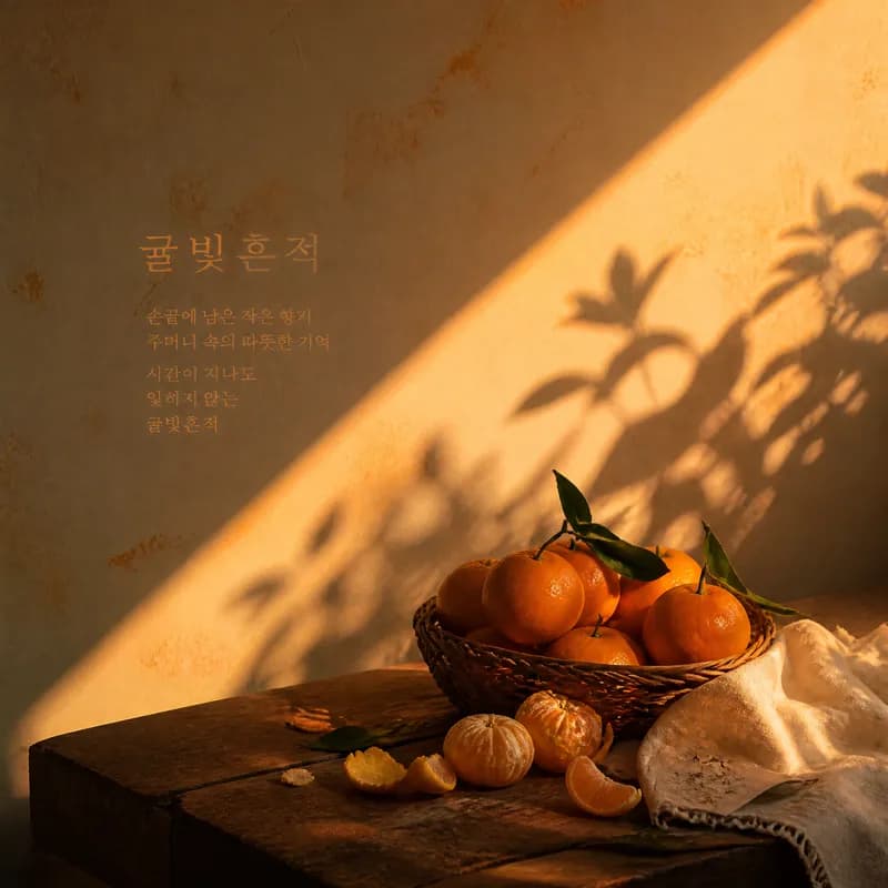 귤빛 흔적