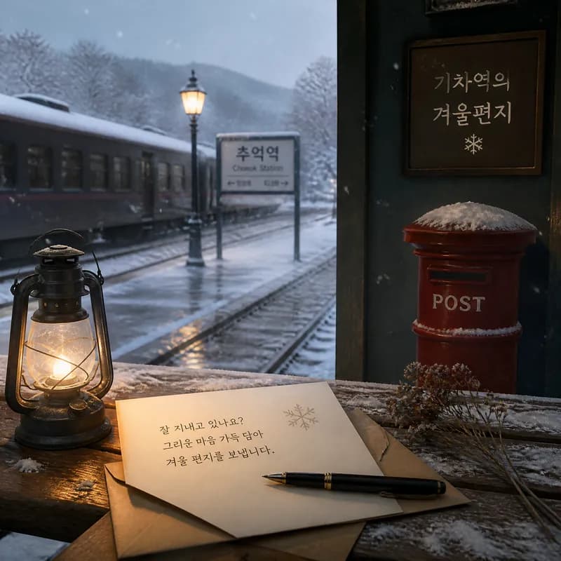 기차역의 겨울 편지