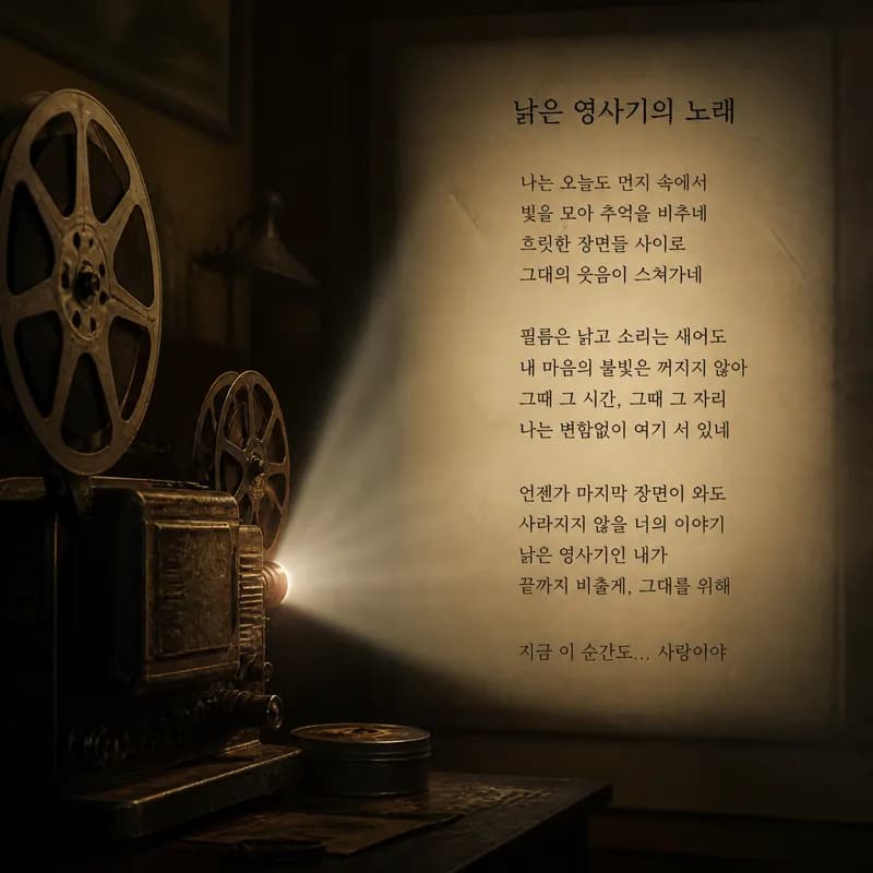 낡은 영사기의 노래