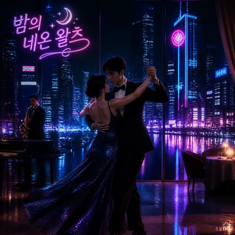 밤의 네온 왈츠