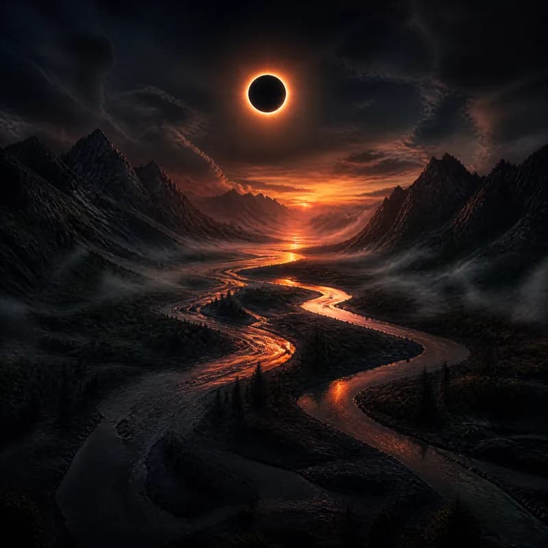 Eclipsed Rivers