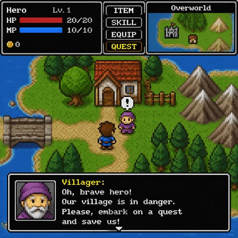 Pixelated Quest