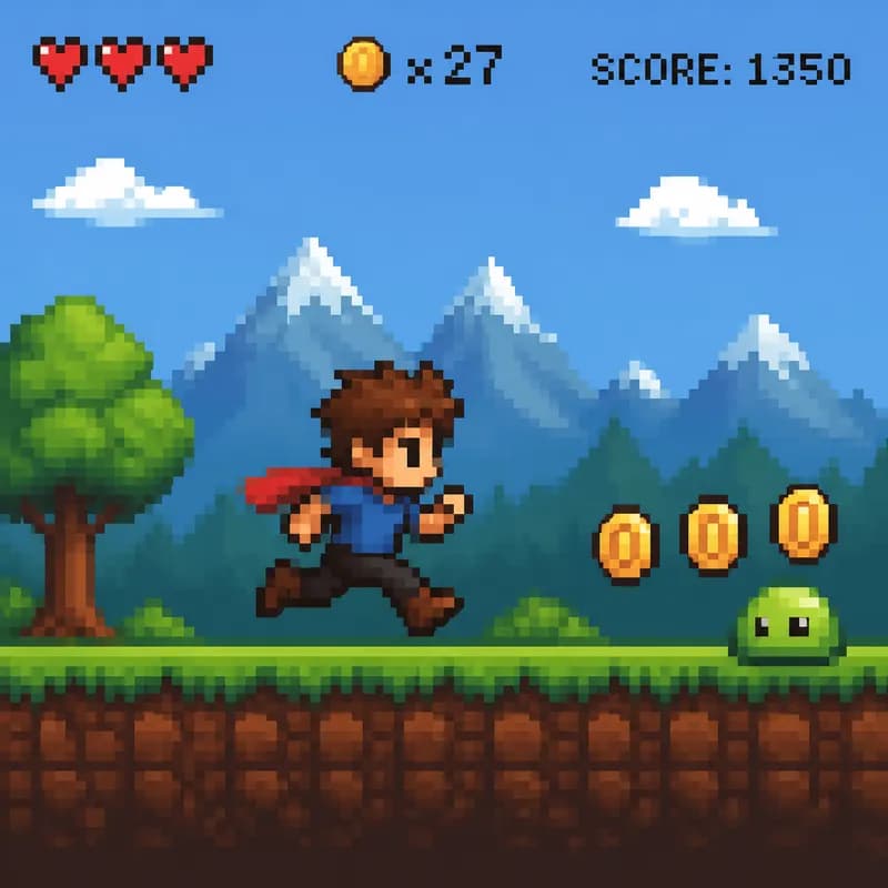 Pixelated Run