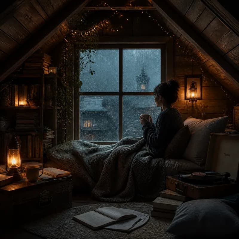 Attic Rain Reverie