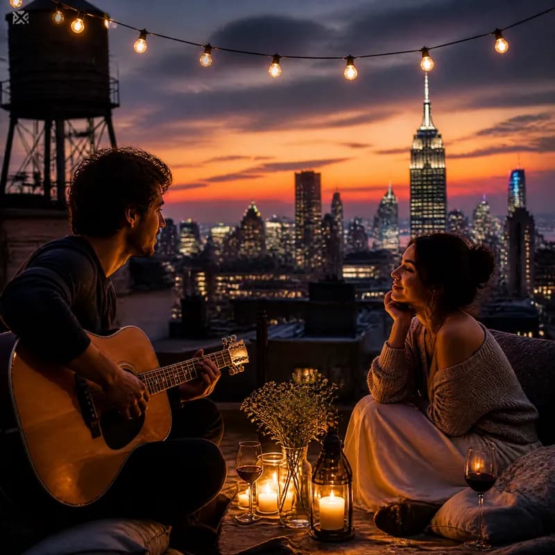 City Rooftop Serenade