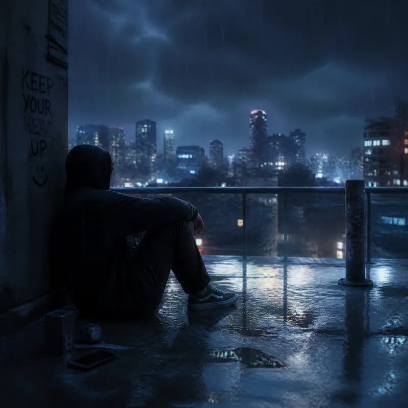 Rooftop Rain Chill