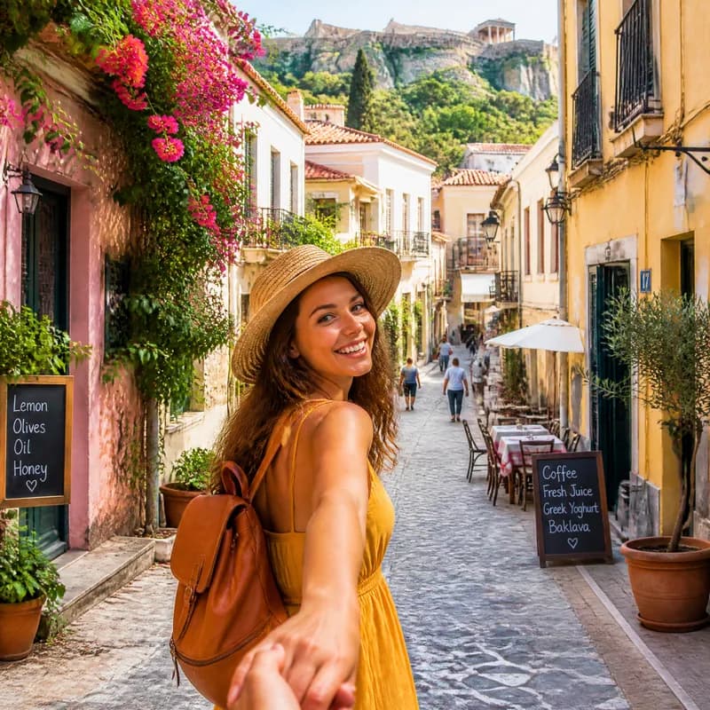Bright European Street Adventure