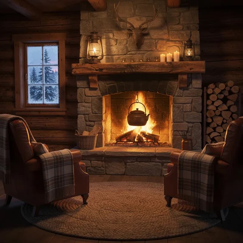 Cabin Hearth