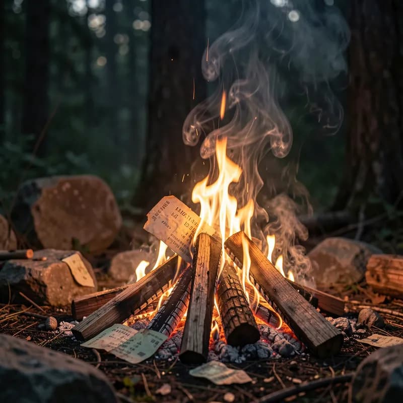 Faded Receipts and Campfire Smoke