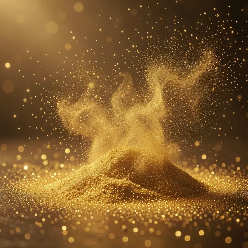Golden Dust Motes