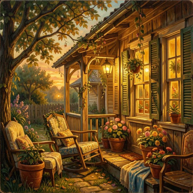 Porch Light Gold