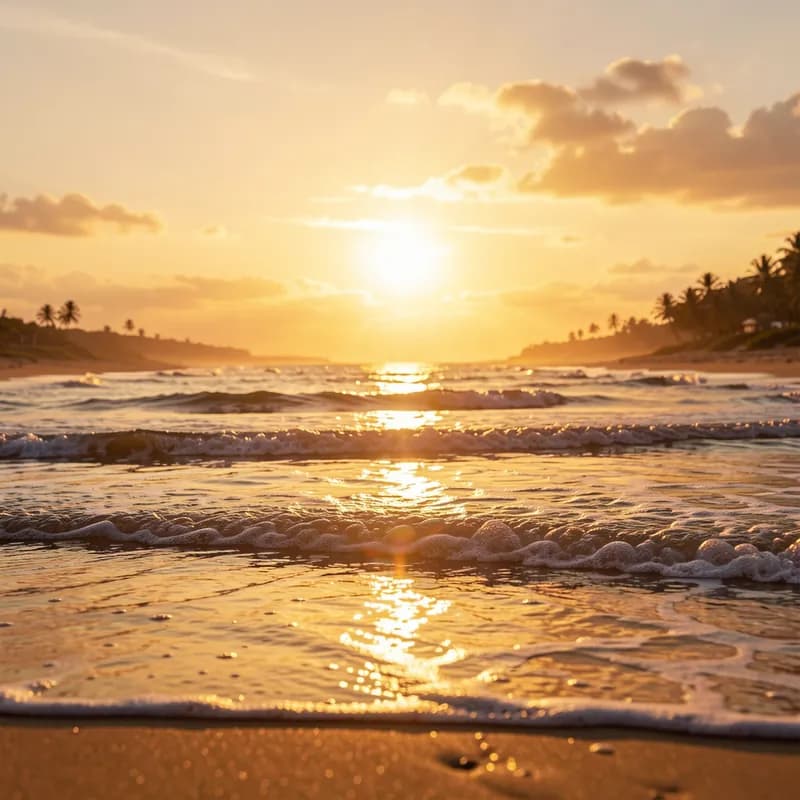 Golden Hour Shimmer
