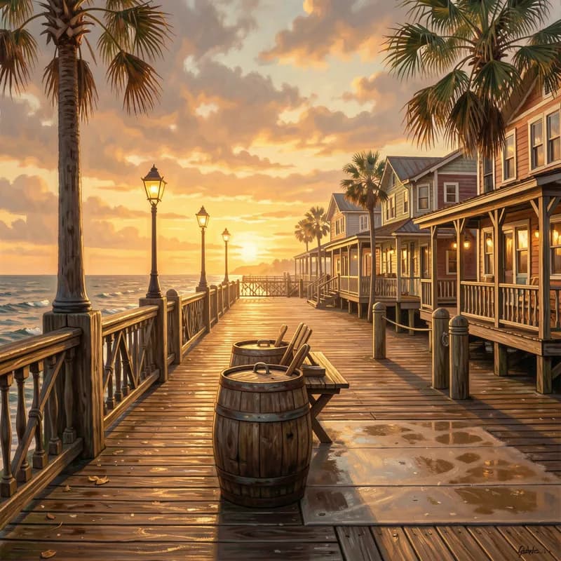 Gold on the Boardwalk