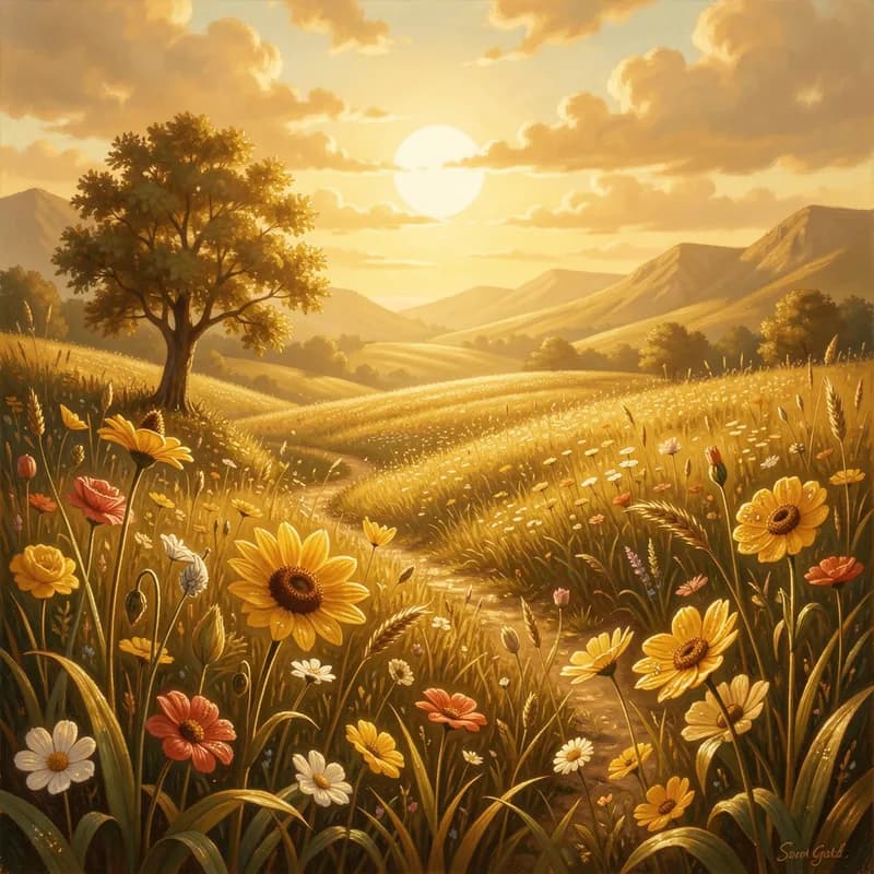 Sun-Kissed Gold