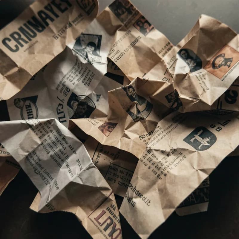 Crumpled Flyers