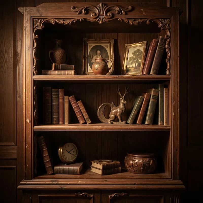 The Picture on the Shelf