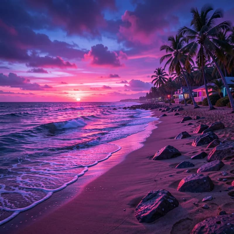 Neon Shoreline