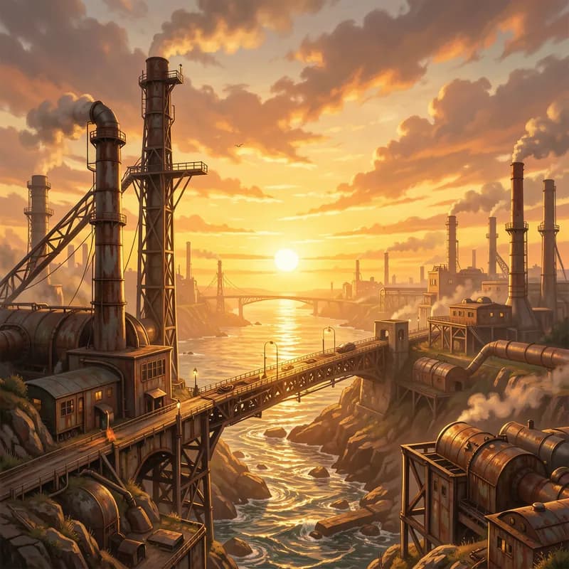 Steel and Sunrise