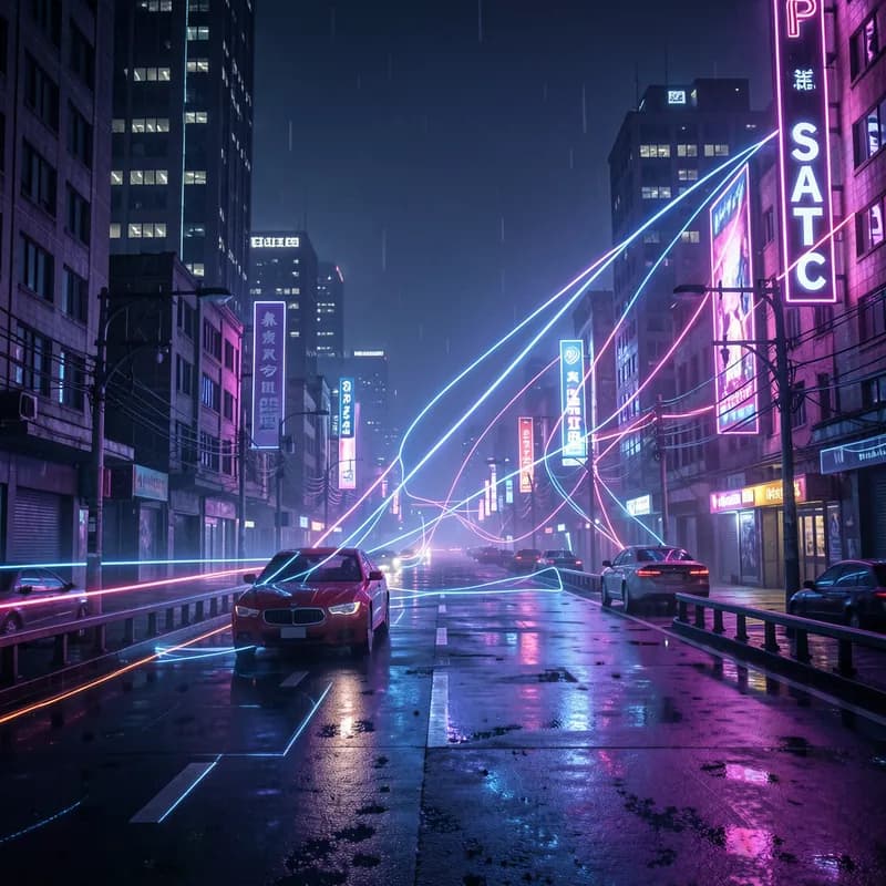 Neon Static