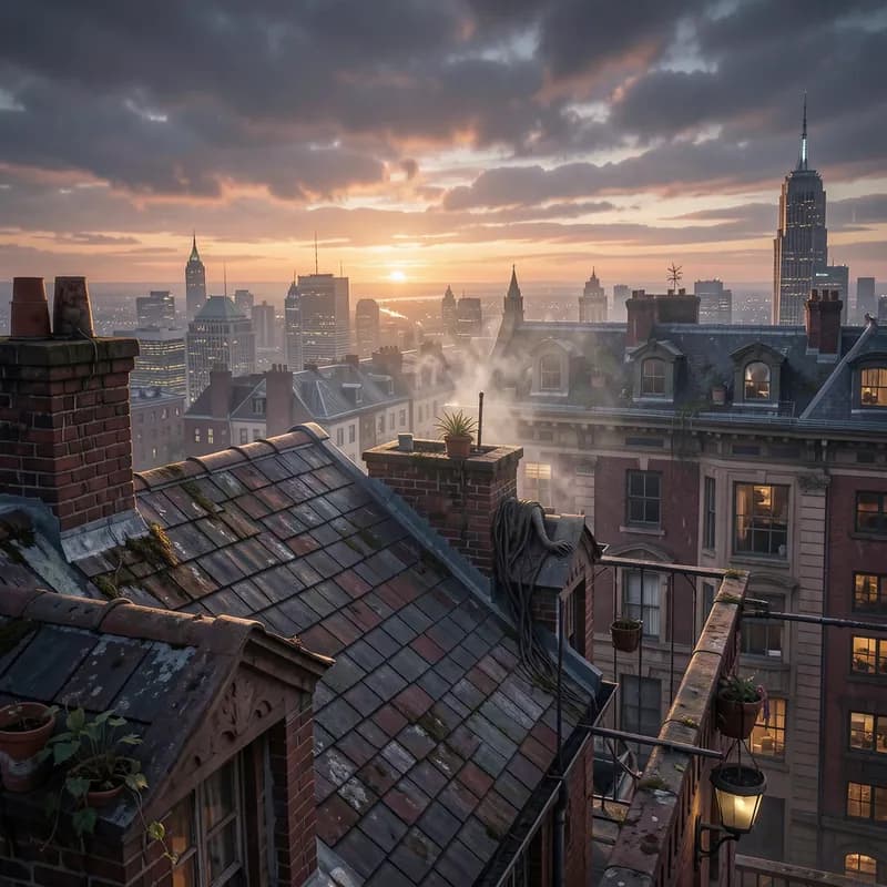 Rooftop Ghosts