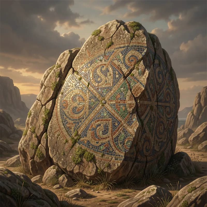 The Mosaic on the Rock