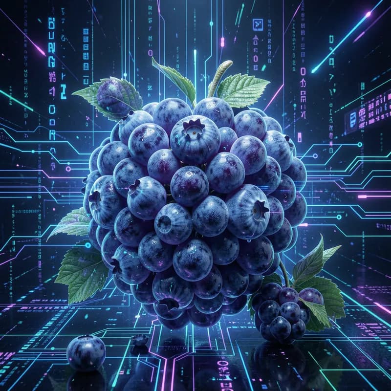 Blue Raspberry Glitch