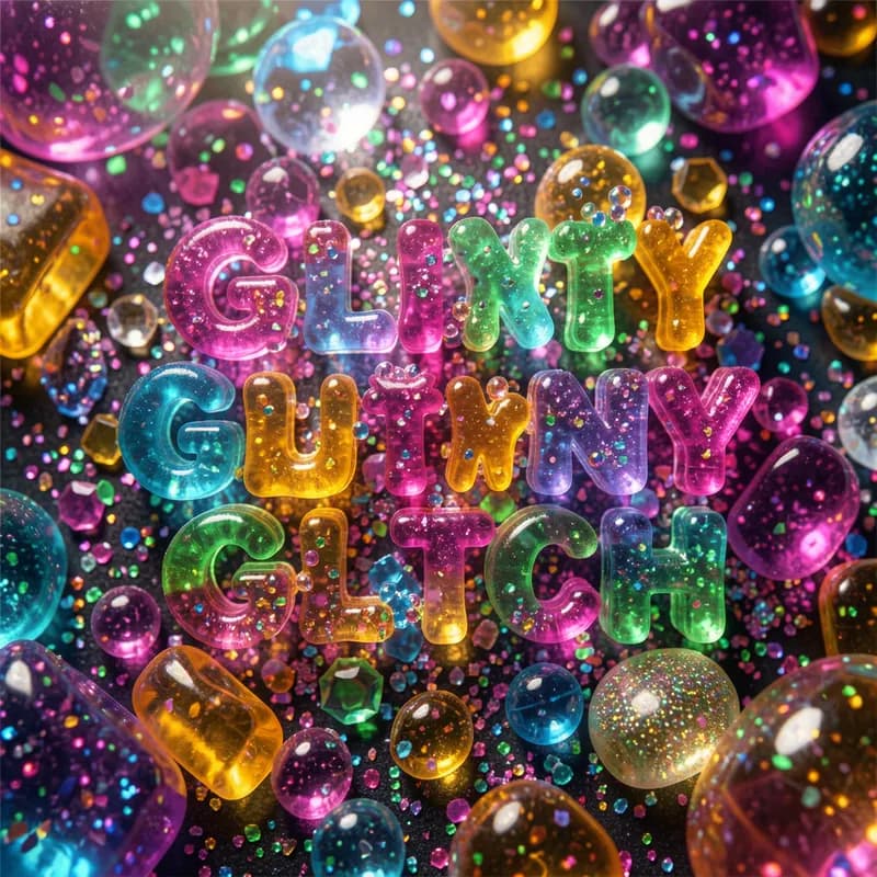 GLITTER GUMMY GLITCH