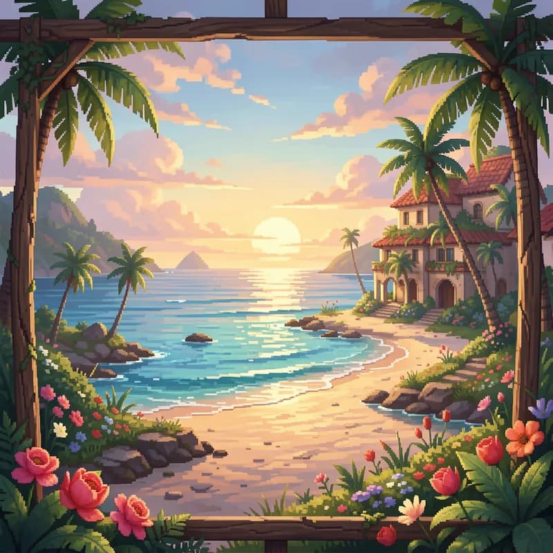 Pixelated Paradise