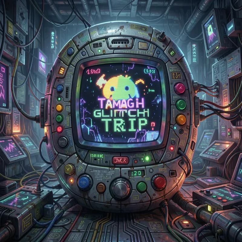 Tamagotchi Glitch Trip