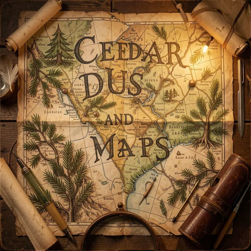 Cedar Dust and Maps