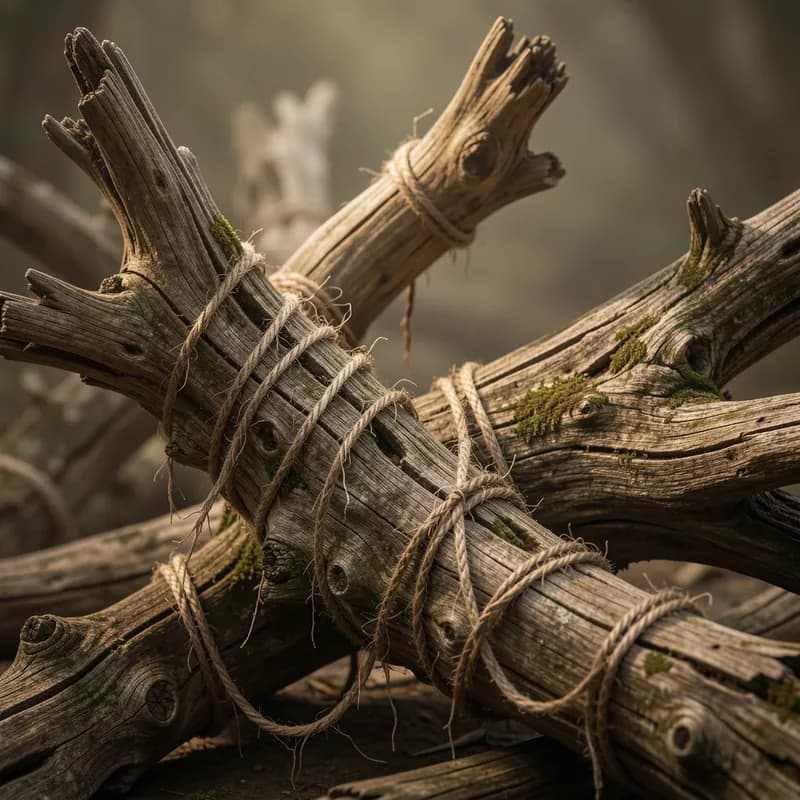 Frayed String & Driftwood