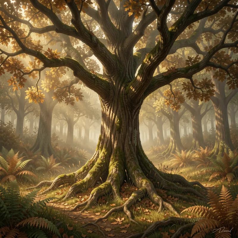 The Grain of the Oak