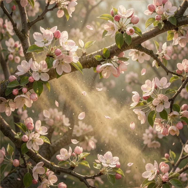 Wood Dust and Apple Blossoms