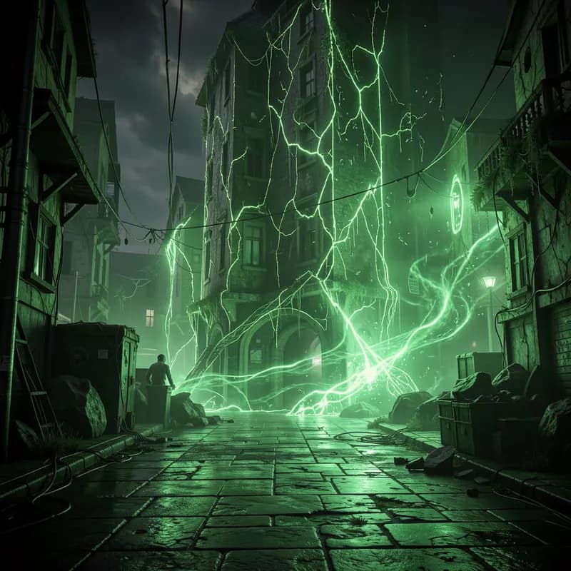 The Neon Green Glow