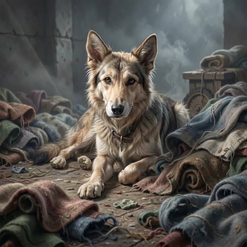 Greyhound Dust and Lint
