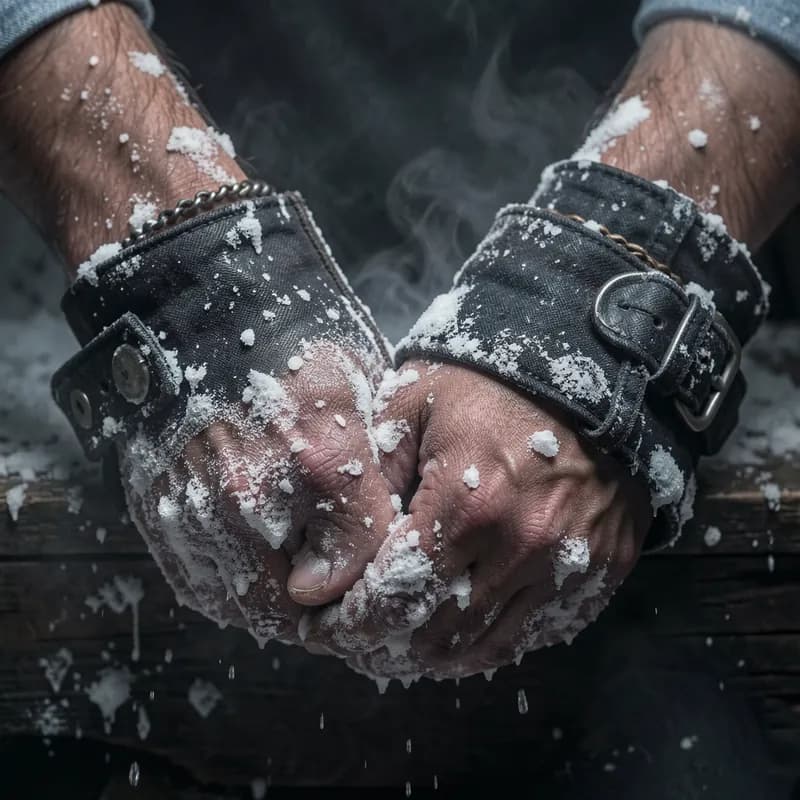Salt-Stained Cuffs