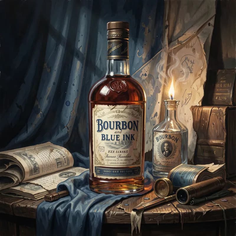 Bourbon and Blue Ink
