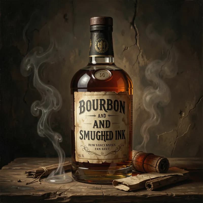 Bourbon and Smudged Ink