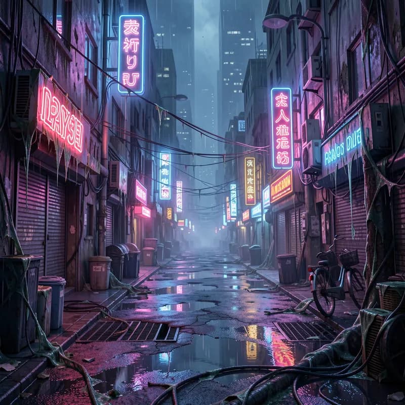 Frayed Edges and Neon Hum