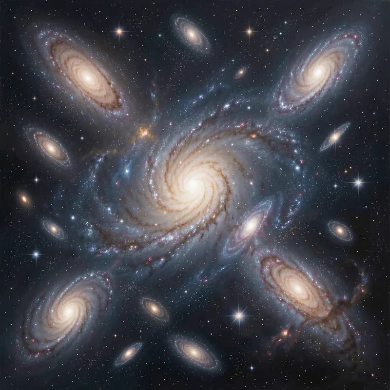 Grates and Galaxies