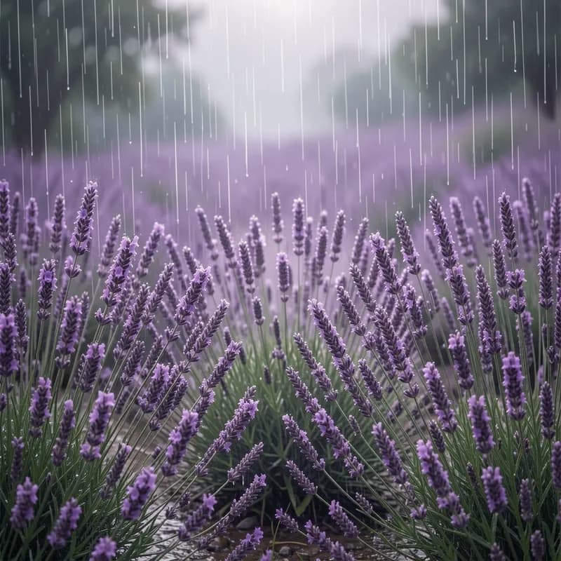 Lavender and Rain